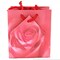 Pink Rose Shopping Tote Gift Bags & Card 3"x 2"x 3/12" Kit 100 Pcs